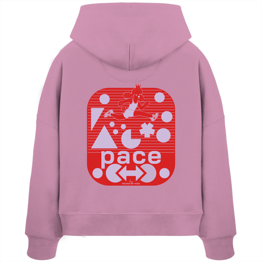 PACE - Womens Organic Boxcut Hoodie