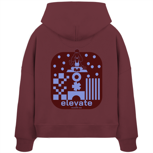 ELEVATE - Womens Organic Boxcut Hoodie